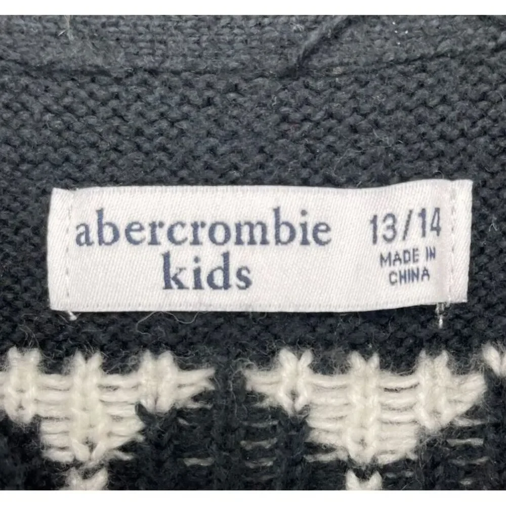 Abercrombie‎ Kids Cooler Pullover Size 13/14 Youth Top Black